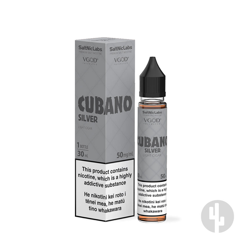 VGOD Salts Cubano Tobacco Silver