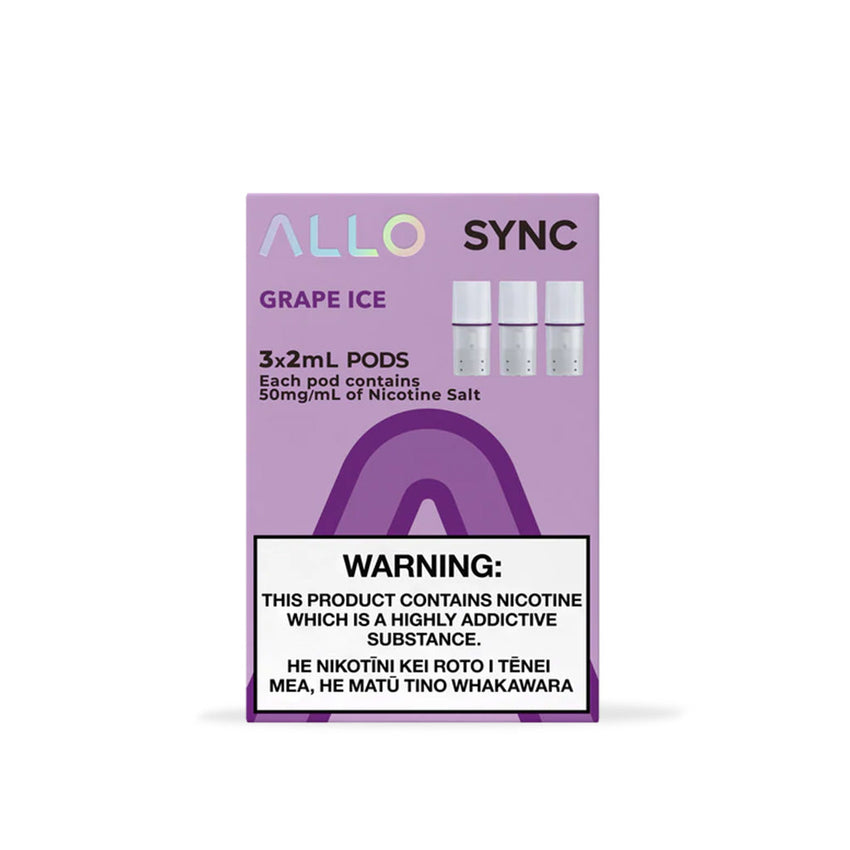 Allo Sync - Grape Ice (3pcs) | Caktus Vape AU